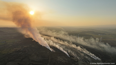 Major Gorse Fire Near Ballygawley - April 1st 2025